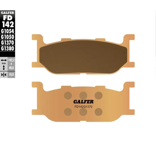 Предни мото накладки Galfer SINTERED COMPOUND FD142G1370 - Накладки от марка GALFER
