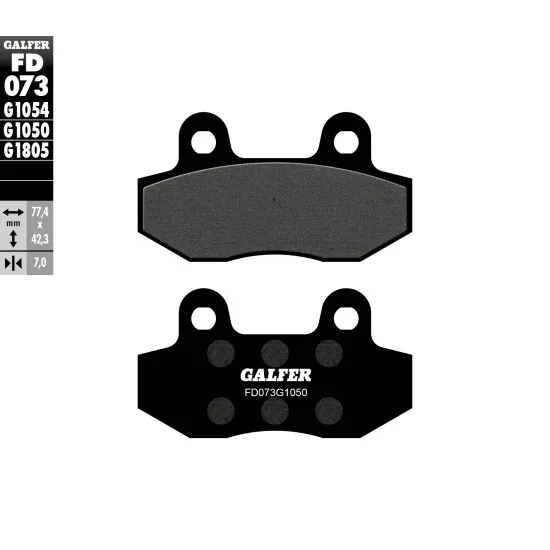 Предни/задни мото накладки Galfer SCOOTER FD073G1050 - Накладки от марка GALFER