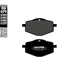 Предни/задни мото накладки Galfer SCOOTER FD079G1050