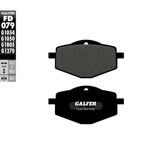 Предни/задни мото накладки Galfer SCOOTER FD079G1050 - Накладки от марка GALFER