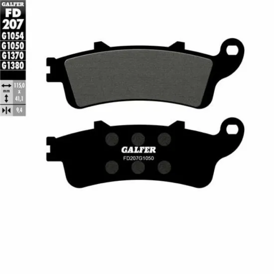 Предни/задни мото накладки Galfer SCOOTER FD207G1050 - Накладки от марка GALFER