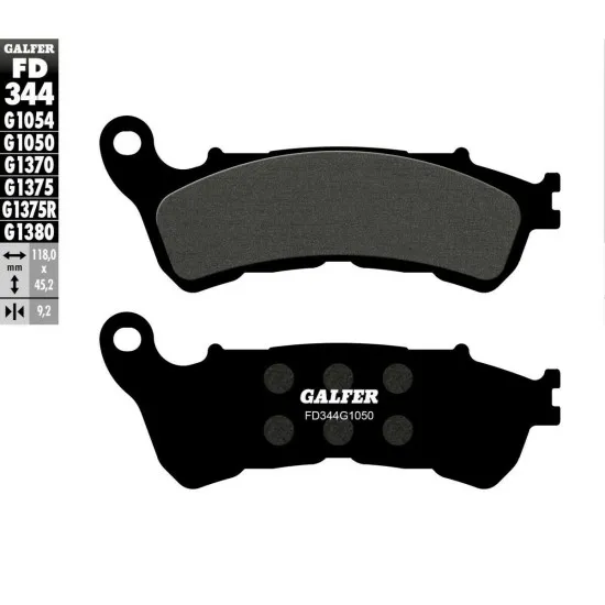 Предни/задни мото накладки Galfer SCOOTER FD344G1050 - Накладки от марка GALFER