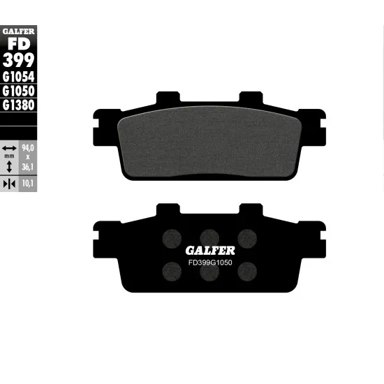 Предни/задни мото накладки Galfer SCOOTER FD399G1050 - Накладки от марка GALFER