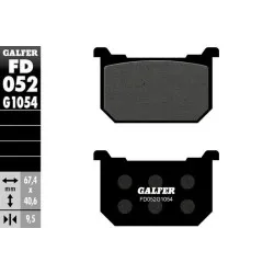 Предни/Задни мото накладки Galfer SEMI METAL FD052G1054