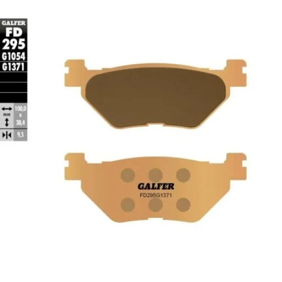 Задни мото накладки Galfer SINTERED COMPOUND FD295G1371 - Накладки от марка GALFER