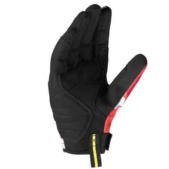 Текстилни мото ръкавици SPIDI Flash-KP Tex Black/Red - Текстилни ръкавици за мотор от марка SPIDI