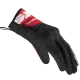 Текстилни мото ръкавици SPIDI Flash-KP Tex Black/Red - Текстилни ръкавици за мотор от марка SPIDI