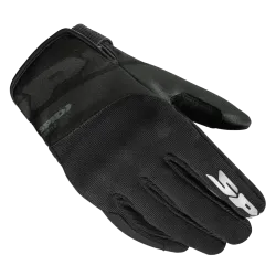 Текстилни мото ръкавици SPIDI Flash-KP Tex Dark green/Black