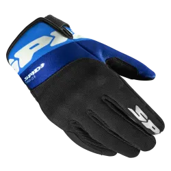 Текстилни мото ръкавици SPIDI Flash-KP Tex White/Blue