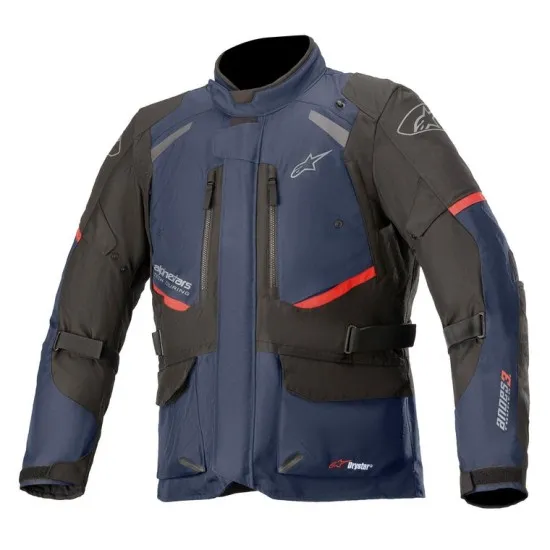 Текстилно мото яке Alpinestars Andes V3 Dark Blue/Black