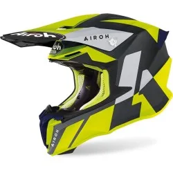 МОТОКРОС КАСКА AIROH TWIST 2.0 LIFT YELLOW MATT