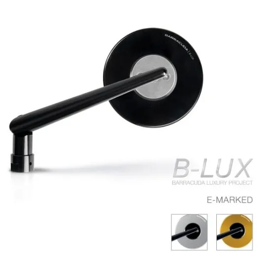 Огледала за мотор BARRACUDA SKIN-S B-LUX GOLD - Мото огледала от марка Barracuda