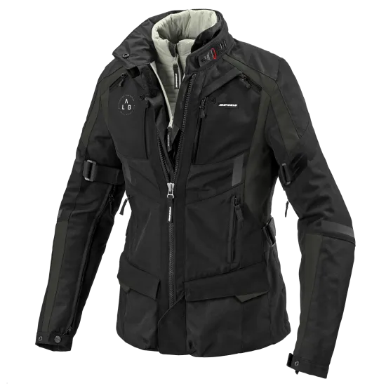 Дамско текстилно яке SPIDI 4 SEASON EVO  Dark green/Black - Дамски текстилни якета от марка SPIDI