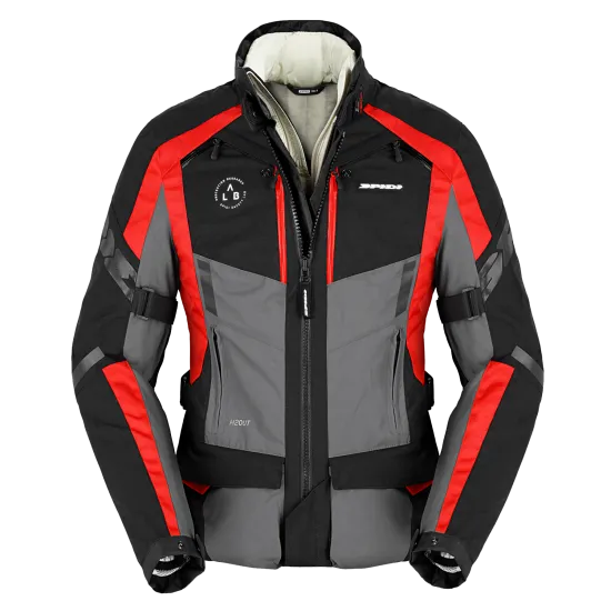 Дамско текстилно яке SPIDI 4 SEASON EVO RED - Дамски текстилни якета от марка SPIDI
