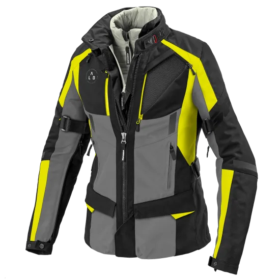 Дамско текстилно яке SPIDI 4 SEASON EVO Yelllow fluo - Дамски текстилни якета от марка SPIDI