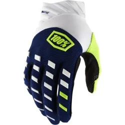 Мотокрос ръкавици 100% AIRMATIC 22 NAVY/WHITE