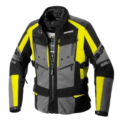 Текстилно мото яке SPIDI 4 SEASON EVO Yellow Fluo