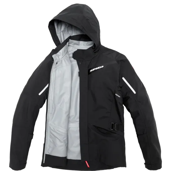 Текстилно мото яке SPIDI Mission-T Shield Black - Текстилни якета от марка SPIDI
