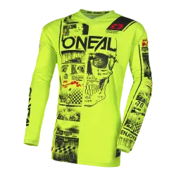 Детска мотокрос блуза O'NEAL ELEMENT ATTACK V.23 NEON YELLOW/BLACK