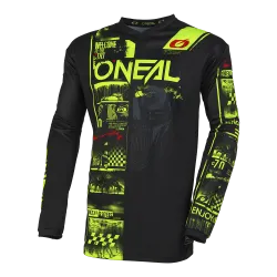 Мотокрос блуза O'NEAL ELEMENT ATTACK V.23 BLACK/NEON YELLOW