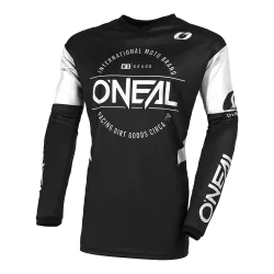 Мотокрос блуза O'NEAL ELEMENT BRAND V.23 BLACK/WHITE
