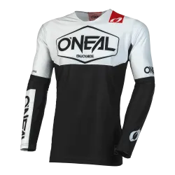 Детска мотокрос блуза O'NEAL MAYHEM HEXX V.23 BLACK/WHITE