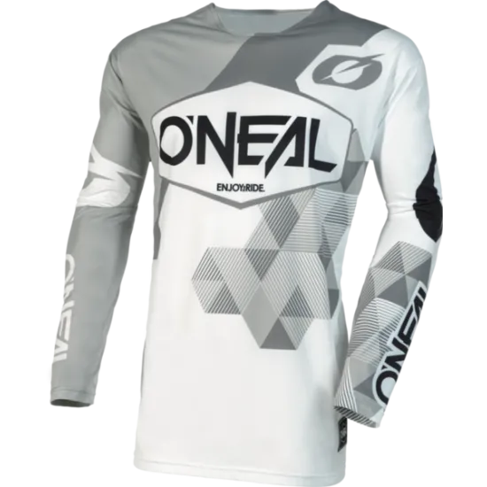 Мотокрос блуза ONEAL MAYHEM COVERT V.23 WHITE - Мотокрос джърси от марка ONeal