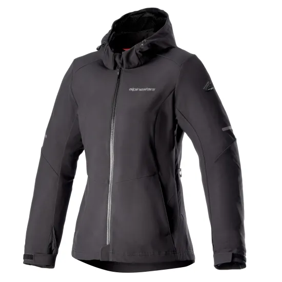 Дамско яке ALPINESTARS Stella HOOD NEO  BLACK - Дамски текстилни якета от марка Alpinestars