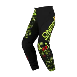 Мотокрос брич O'NEAL ELEMENT ATTACK V.23 BLACK/NEON YELLOW