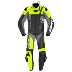 Кожен мото екип SPIDI DP-PROGRESSIVE PRO Black/Fluo