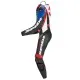 Кожен мото екип SPIDI DP-PROGRESSIVE PRO Black/Red/Blue - Мото екипи от марка SPIDI