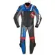 Кожен мото екип SPIDI DP-PROGRESSIVE PRO Black/Red/Blue - Мото екипи от марка SPIDI
