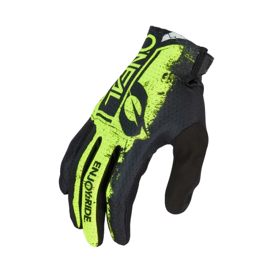 Мотокрос ръкавици ONEAL MATRIX SHOCKER V.23 BLACK/NEON YELLOW - Мотокрос ръкавици от марка ONeal