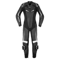 Дамски кожен мото екип SPIDI TRACK PERF PRO Black/White