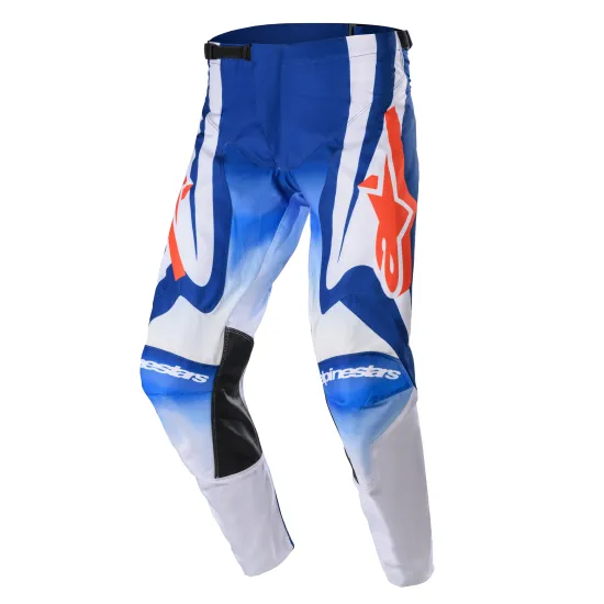 Мотокрос брич ALPINESTARS Racer Semi BLUE/ORANGE - Мотокрос брич от марка Alpinestars