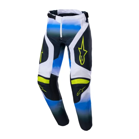 Детски мотокрос брич ALPINESTARS RACER PUSH BLACK/WHITE - Детски брич панталони от марка Alpinestars