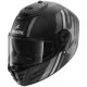 SHARK SPARTAN RS CARBON SHAWN BLACK/SILVER MATT – елегантна черно-сребриста карбонова каска