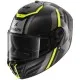 SHARK SPARTAN RS CARBON SHAWN BLACK/GRAY/YELLOW FLUO MATT – карбонова каска с жълти флуоресцентни акценти