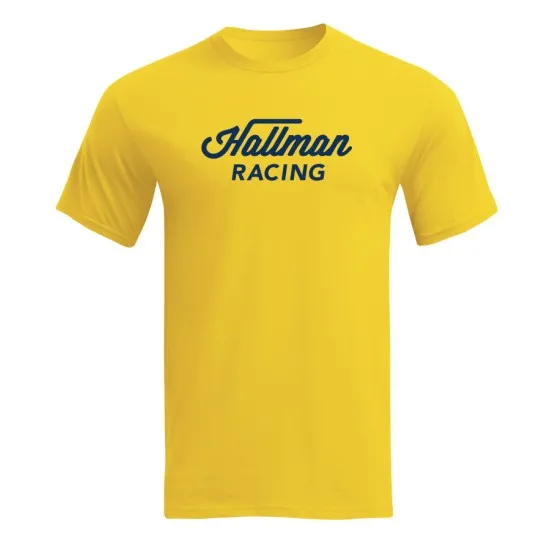 Мото тениска THOR HALLMAN HERITAGE YELLOW - Тениски от марка Thor