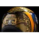 Каска ICON AIRFORM SUICIDE KING GOLD – Поликарбонатна каска с Dropshield™ и Hydradry™