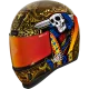 Каска ICON AIRFORM SUICIDE KING GOLD – Поликарбонатна каска с Dropshield™ и Hydradry™