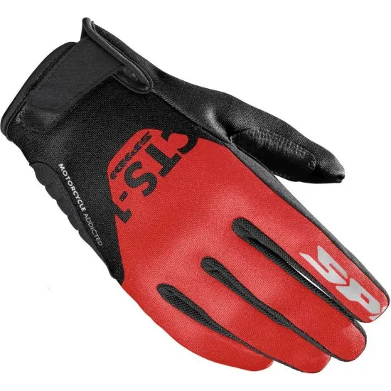 Дамски мото ръкавици SPIDI CTS-1 Black/Red - Дамски текстилни ръкавици Дамски мото ръкавици SPIDI CTS-1 Black/Red - Дамски текстилни ръкавици от марка SPIDI
