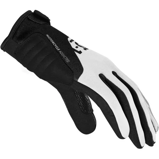 Дамски мото ръкавици SPIDI CTS-1 Black/White - Дамски текстилни ръкавици от марка SPIDI