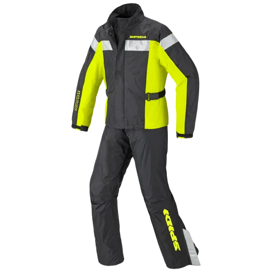 Комплект дъждобран SPIDI TOURING RAIN KIT Yellow fluo - Мото дъждобрани от марка SPIDI