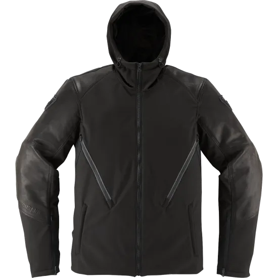 Мото яке ICON BASEHAWK2  BLACK - Текстилни якета от марка ICON