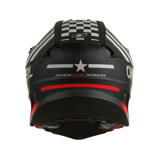 Мотокрос каска 5SERIES POLYACRYLITE SQUADRON V.22 BLACK/GRAY - Мотокрос каски от марка ONeal