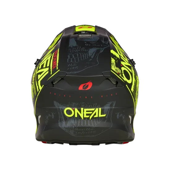 Мотокрос каска ONEAL 5SERIES POLYACRYLITE ATTACK V.23 BLACK/NEON YELLOW - Мотокрос каски от марка ONeal