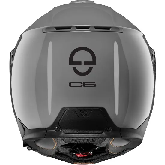 Каска SCHUBERTH C5 CONCRETE GREY с черупка от стъклени влакна и карбон