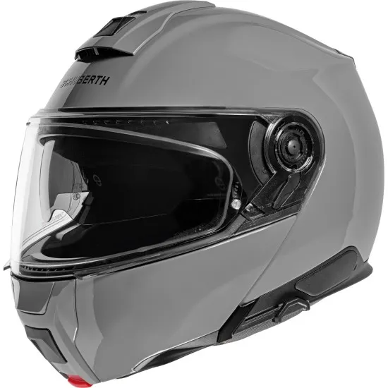 Каска SCHUBERTH C5 CONCRETE GREY с черупка от стъклени влакна и карбон