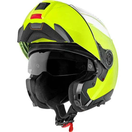 Каска SCHUBERTH C5 FLUO YELLOW – модерна, безопасна и стилна мото каска